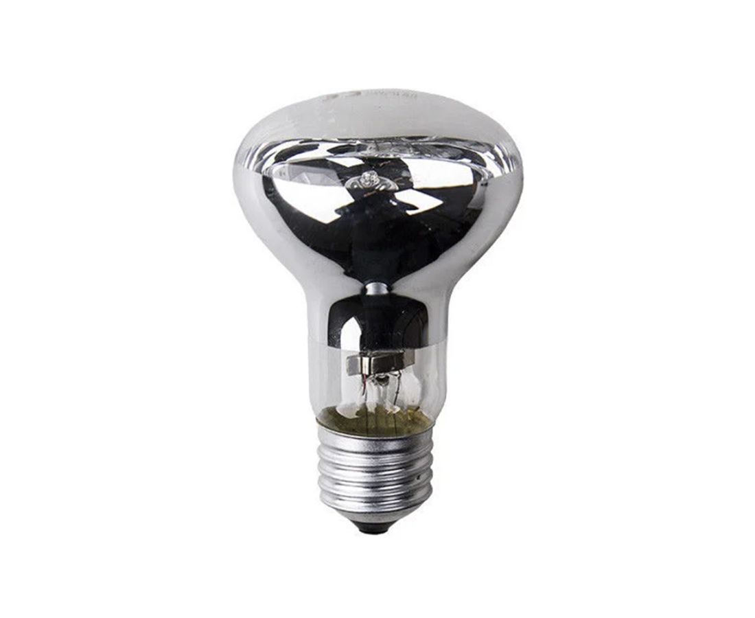 ნათურა ვარვარა ნახევრად დაბურული R63 35° E27 240V-40W L13 — ნათურა და ვაზნა